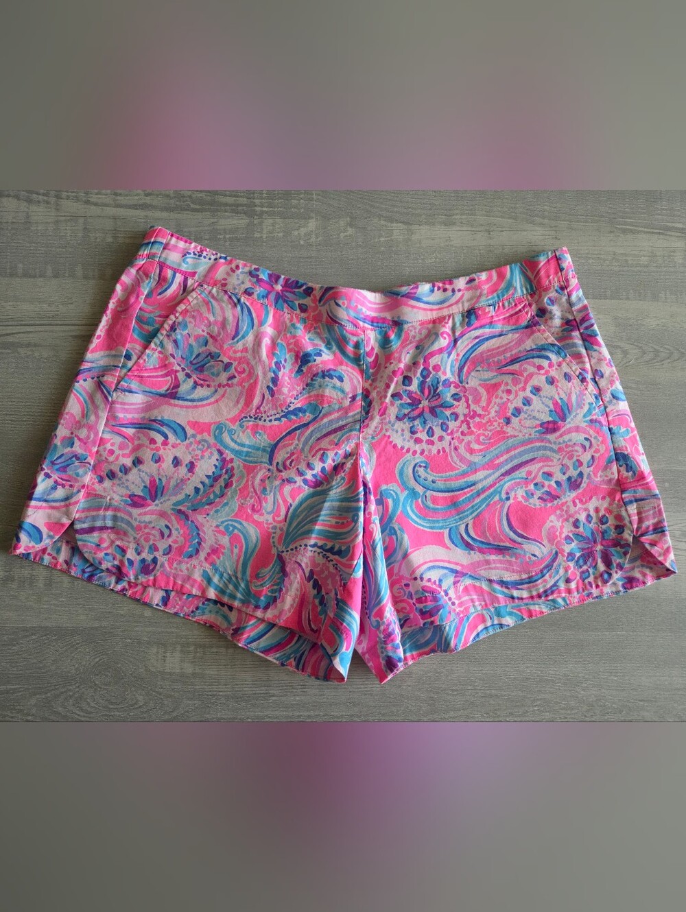 Lilly Pulitzer Pink Paisley-Print Shorts